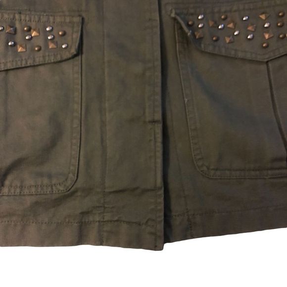 PARISIAN Forest Green Cargo Jacket - Picture 5 of 11